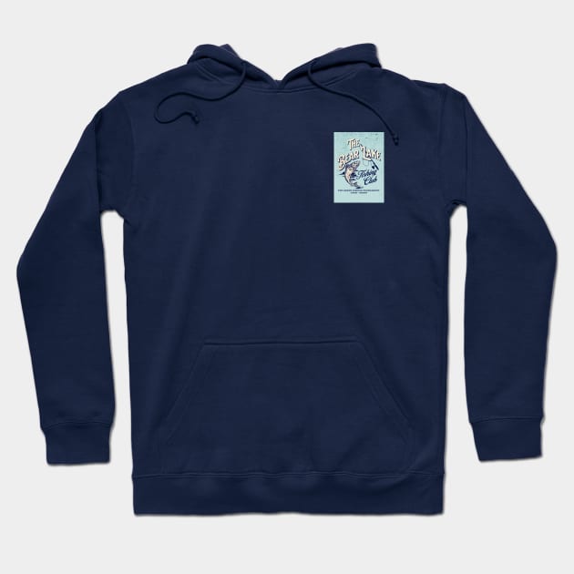 The Bear Lake Fishing Club Utah Idaho Hoodie by MalibuSun